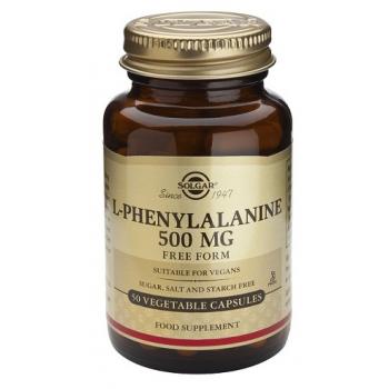 Solgar L-Phenylalanine 500mg 50 Capsules