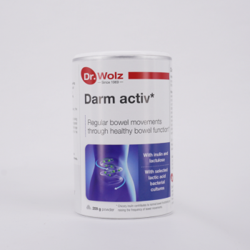 Darm Activ Dr Wolz Powder  Dr Wolz: for regular bowel movements  through healthy bowel function. 209g Expiry Date 30/4/2024