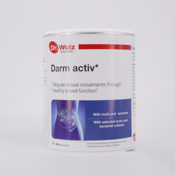 Darm Activ Dr Wolz Powder Dr Wolz: For regular bowel movements  through healthy bowel function.400g Expiry Date 30/4/2024
