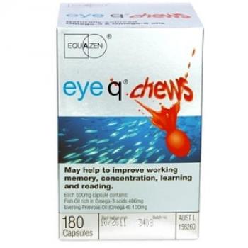 Eye Q Chews 180 Capsules Equazen