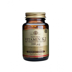 Solgar Natural Vitamin K2 Capsules 50 Expiry 07/25
