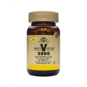 Solgar VM2000 Multi Nutrient Tablets 60 exp 09/25