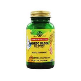 Solgar Ginkgo Biloba Leaf Extract V 60 Capsules
