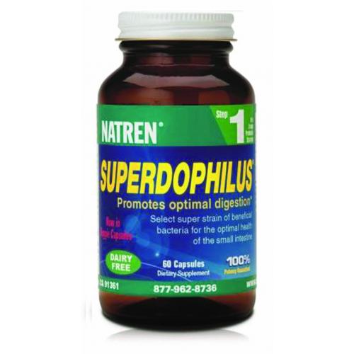 Natren Superdophilus - Dairy Free STEP ONE (60 capsules) Expiry Date 15/01/24